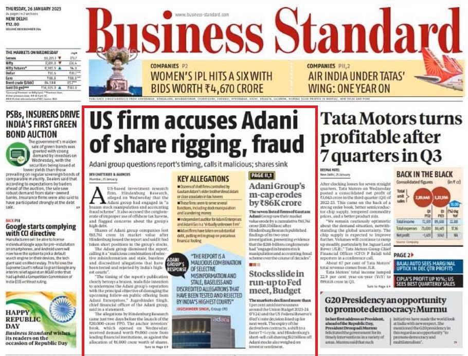 Image showing why adani enterprises stock is falling, adani enterprises detailed analysis, adani enterprise case study