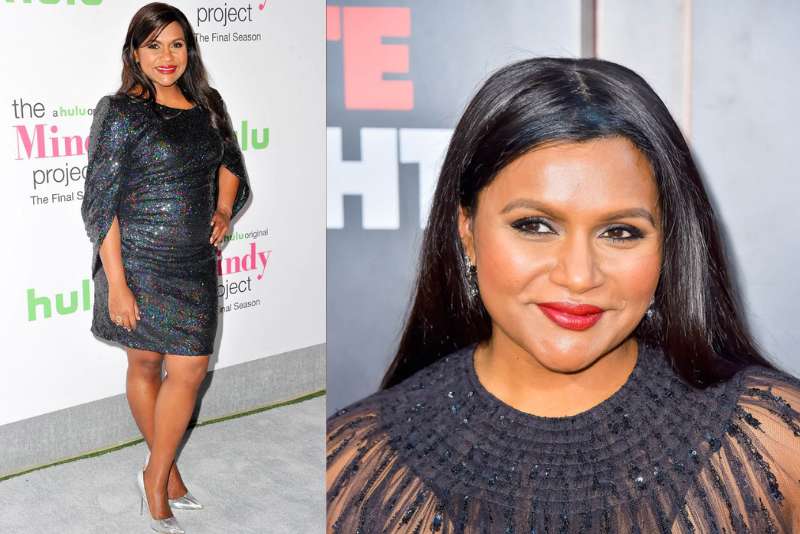 A picture of Mindy Kaling, the creator of the series Never Have I Ever, to highlight her contributions to Indian representation in Western media and her impact on American pop culture.