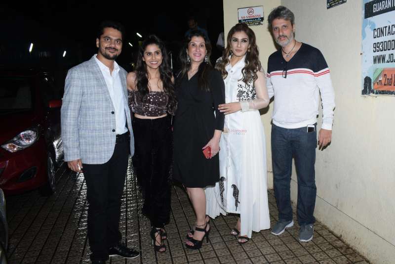 Anil Thadani and Raveena Tandon together at a film  event, showcasing their glamour and charisma.