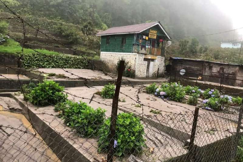 Devastating Rainstorm Damages Road and Properties in Gyalshing-Dentam Region