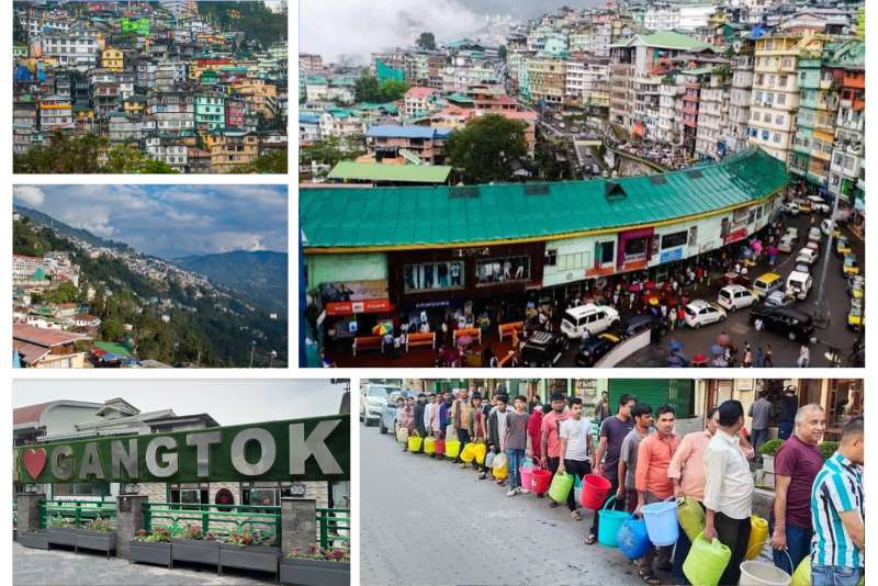 Gangtok's Thirsty Battle: Water Crisis Hits Hottest June