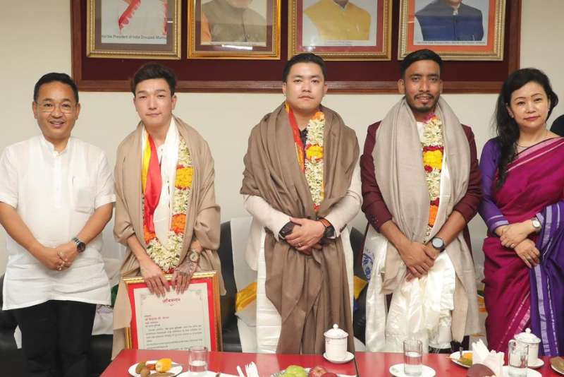 Sikkim's 'Mero Voice & Mero Dance' Winners Honored in Triumphant Homecoming