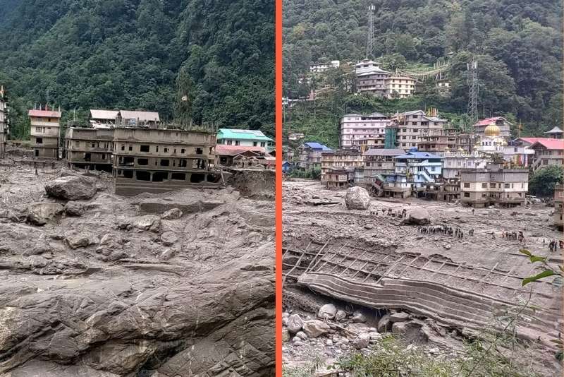 Chungthang Residents Stranded for 4 Days, Question Rescue Operations