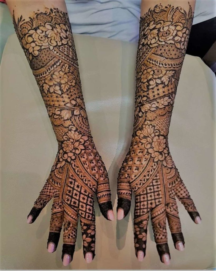 representation of indian culture in mehndi designs